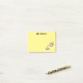 Post-it® Illustration de la série Teacup (Sur un bureau)