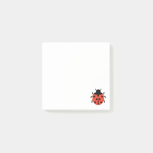 Post-it® Illustration de Ladybug (Devant)