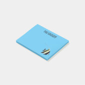 Post-it® Illustration de l'idole mauresque (Incliné)