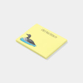 Post-it® Illustration de Loon bird (Incliné)
