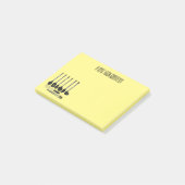 Post-it® Illustration de l'ustensile de cuisine (Incliné)