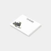 Post-it® Illustration de motoneige (Incliné)