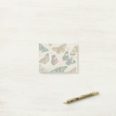 Post-it® Illustration de papillon antique : 1820 Orfèvre (Sur un bureau)