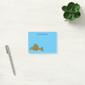 Post-it® Illustration de poisson Pleco (Bureau)