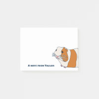 Illustration de porc mignon guinéen personnalisée