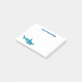 Post-it® Illustration de requin marteau (Incliné)