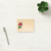 Post-it® Illustration de Rose rouge sur un Arrière - plan t (Bureau)
