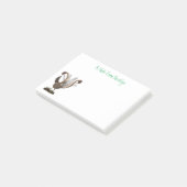 Post-it® Illustration de superbe et superbe lyrebird (Incliné)