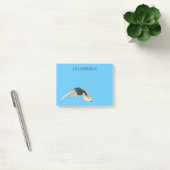 Post-it® Illustration de Tamandua (Bureau)