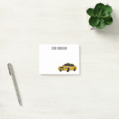 Post-it® Illustration de taxi (Bureau)