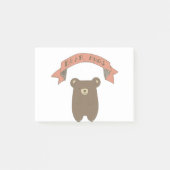 Post-it® Illustration des oursons (Devant)