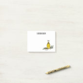 Post-it® Illustration d'huile d'olive (Sur un bureau)