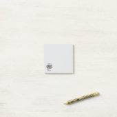Post-it® Illustration d'instrument Faites sonner la fanfare (Sur un bureau)