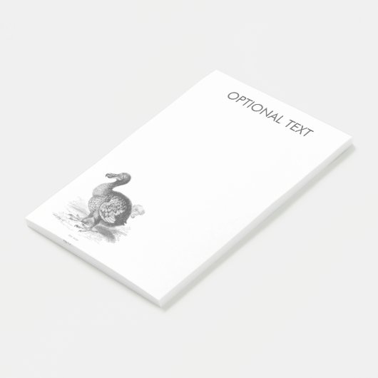Post-it® Illustration Dodo Bird (Incliné)