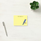 Post-it® Illustration d'oiseau de jay bleu (Bureau)
