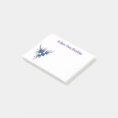 Post-it® Illustration du dragon bleu des limaces de mer (Incliné)