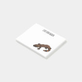 Post-it® Illustration du monstre Gila (Incliné)