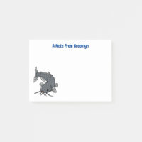 Illustration du poisson-chat mignon