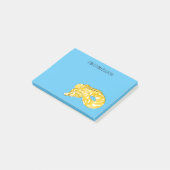 Post-it® Illustration du serpent python birman (Incliné)