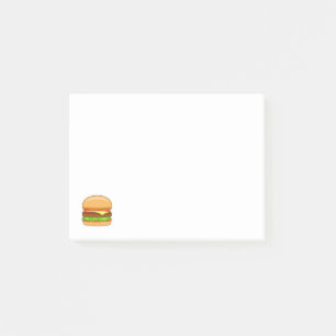 Post-it® Illustration du vecteur Burger