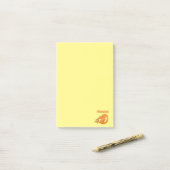Post-it® Illustration du zodiaque Gémeaux (Sur un bureau)