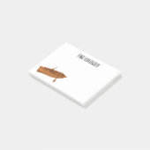 Post-it® Illustration d'un bateau à roues (Incliné)