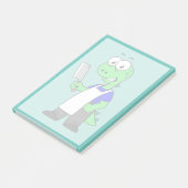 Post-it® Illustration D'Un Boucher Rex Tyrannosaurus. (Incliné)