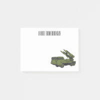 Illustration d'un camion de missiles militaires