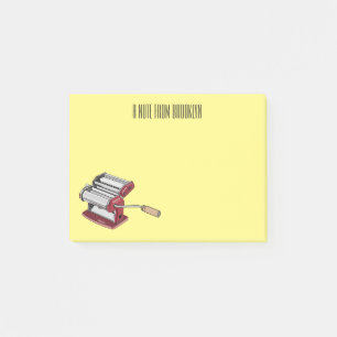 Post-it® Illustration d'un fabricant de pâtes alimentaires