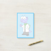 Post-it® Illustration D'Un Médecin Spinosaure. (Sur un bureau)