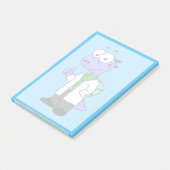 Post-it® Illustration D'Un Médecin Spinosaure. (Incliné)