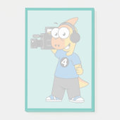 Post-it® Illustration D'Un Opérateur De Caméra Parasaurolop (Devant)