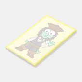 Post-it® Illustration D'Un Pirate De Stegosaurus, Jack Spar (Incliné)