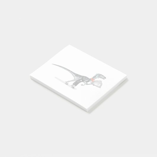 Post-it® Illustration D'Un Serveur De Restauration Raptor. (Incliné)