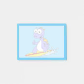 Post-it® Illustration D'Un Spinosaure De Surf. (Devant)