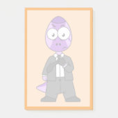 Post-it® Illustration D'Un Transporteur Pachycéphalosaure. (Devant)