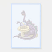 Post-it® Illustration D'Un Vendeur Fortune Plateosaurus. (Devant)