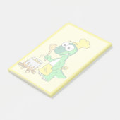 Post-it® Illustration D'Une Cuisine De Parasaurolophus Dino (Incliné)