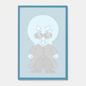 Post-it® Illustration D'Une Matrice Tricératops. (Devant)