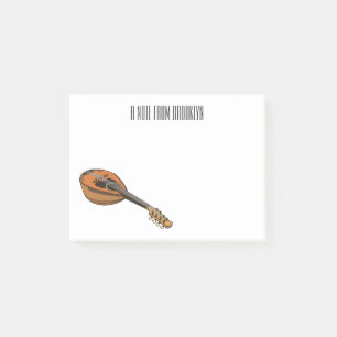 Post-it® Illustration en mandoline