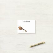 Post-it® Illustration en mandoline (Sur un bureau)