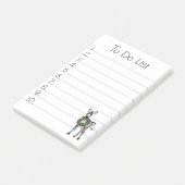 Post-it® Illustration Fête Zèbre, Fête Zèbre (Incliné)