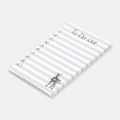 Post-it® Illustration Fête Zèbre, Fête Zèbre (Incliné)