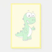 Post-it® Illustration Mignonne Du Tyrannosaurus Rex. 2 (Devant)