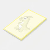 Post-it® Illustration Mignonne D'Un Parasaurolophus Dinosau (Incliné)