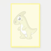 Post-it® Illustration Mignonne D'Un Parasaurolophus Dinosau (Devant)