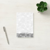 Post-it® illustration motif de doodles (Bureau)