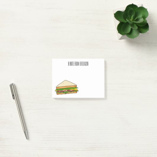 Post-it® Illustration Sandwich (Bureau)