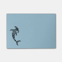 Illustration tribale de requin de poisson-marteau