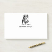 Post-it® Illustration vintage de Cleopatra (Sur un bureau)